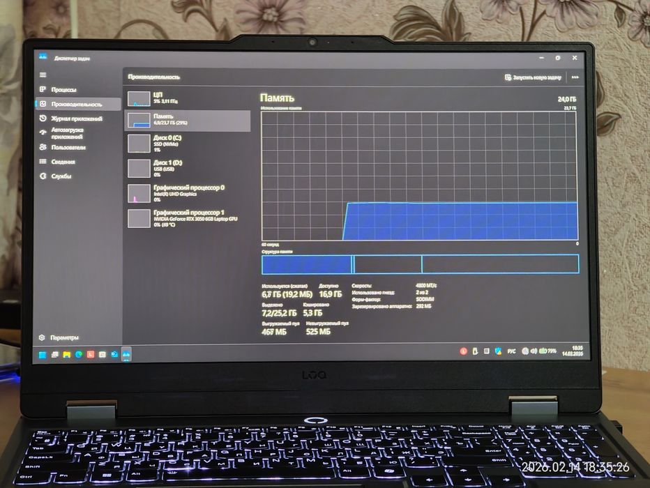 Мощный игровой ноутбук