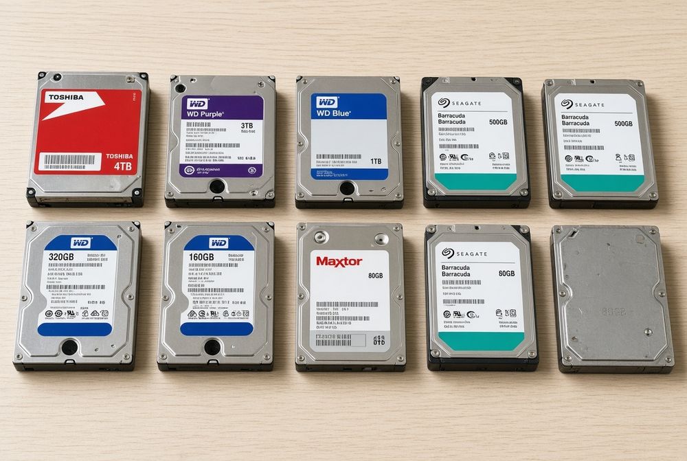 Жёсткие диски hdd
