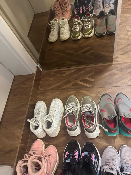Детски обувки за момиче - nike, puma, sketchers, tosca blue
