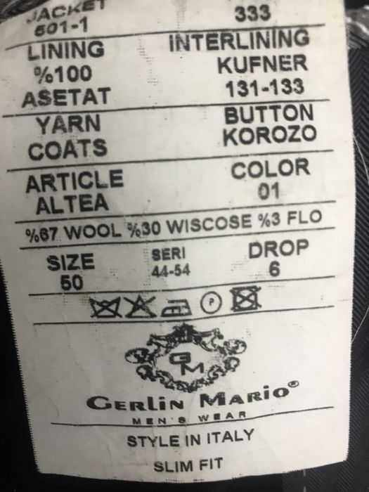 Костюм Италия