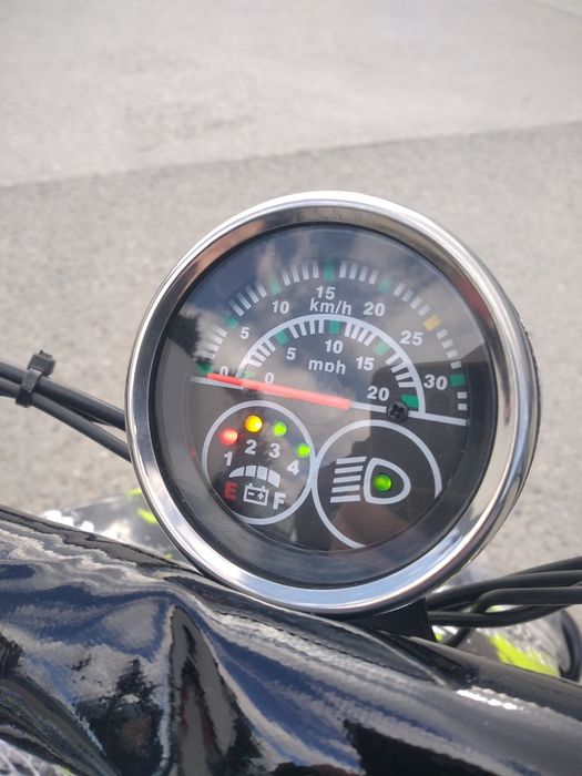 Детско Електрическо АТВ 800W с лед фарове , 25 км пробег и гаранция