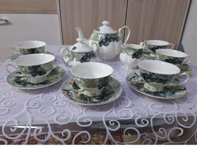 Чайный сервиз новый