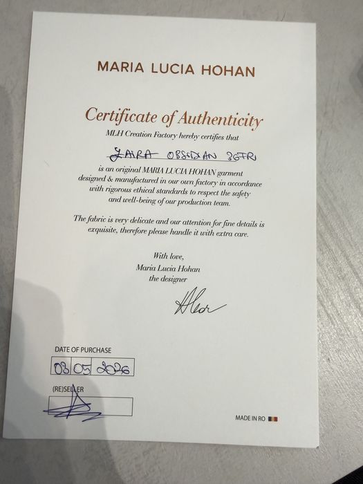 Rochie NOUA Maria Lucia Hohan