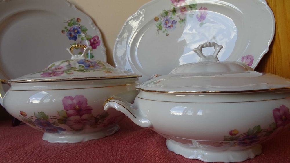 Порцелан за хранене С.Т. Tielsch Walbrzych , Poland.