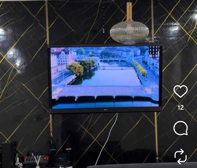 Телевизор LG смарт диагональ 140