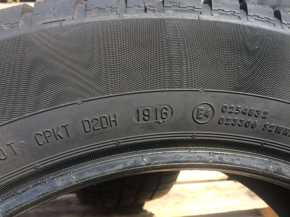 215/60/17 Континентал ДОТ 2016 г - 8,4 мм