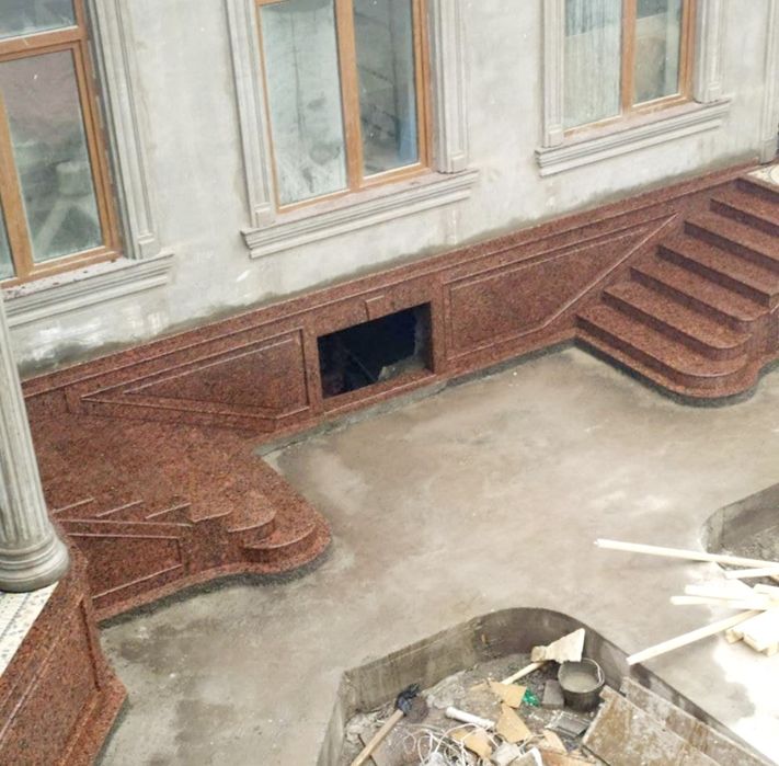 Профессиональная Установка ГРАНИТ на Цокол и на ФАСАД. Стаж 16 лет.