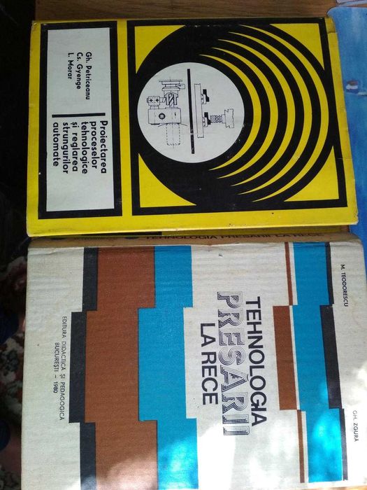 Carti tehnice pentru profil mecanic si culegeri matematica