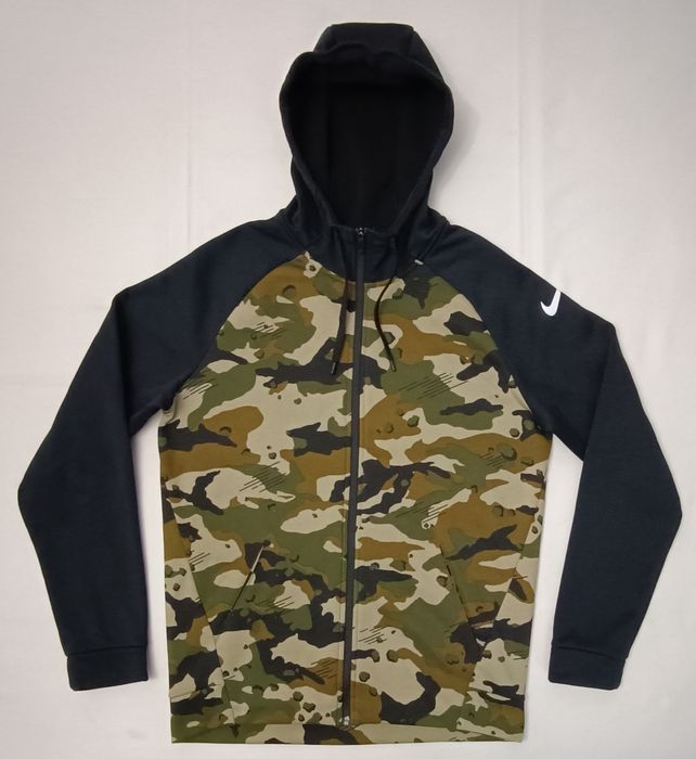 Nike DRI-FIT Therma Camouflage Hoodie оригинално горнище S Найк суичър