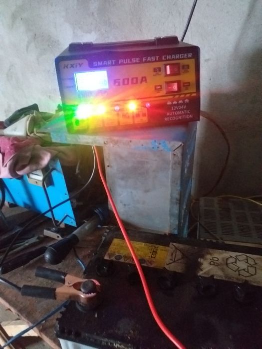 Зарядка  аккумулятора