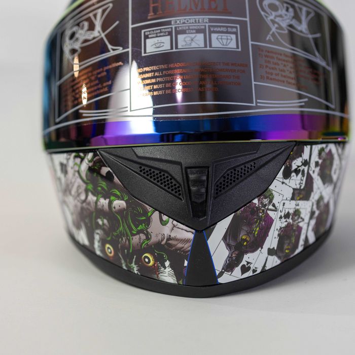 Каска за мотор пистов , скутер , ел. тротинетка др. ( Размер L 57-58 )