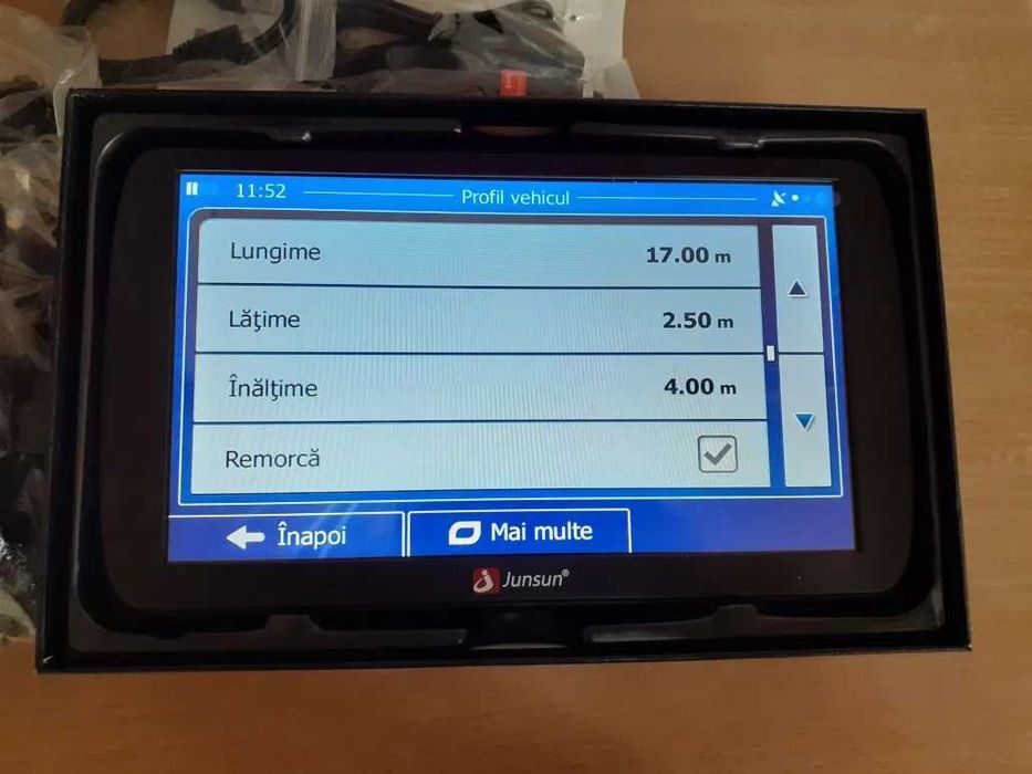 Gps 7/9 inch camion/autoturism/autocar 2026 Full Europa+UK+Turc Garant