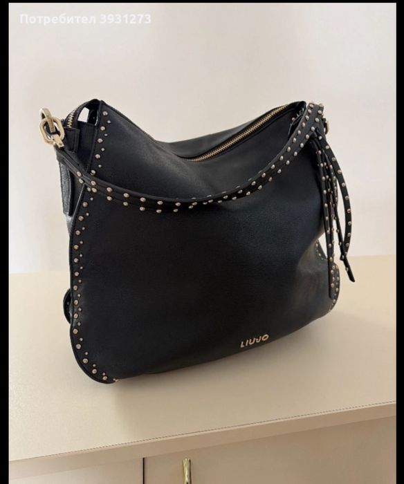 Liu Jo оригинална  дамска кожена чанта като нова със dust bag