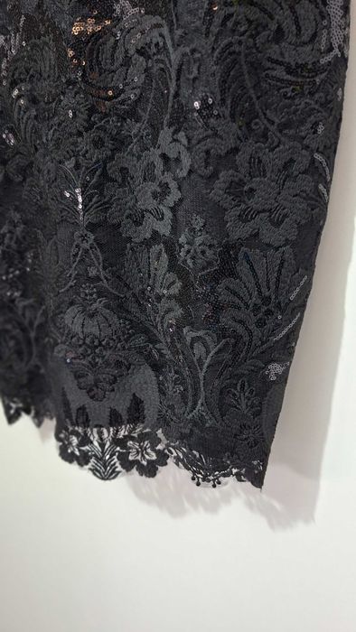 JW Jessica Wright  дантелена с V-деколте и прозрачна горна част EU 40