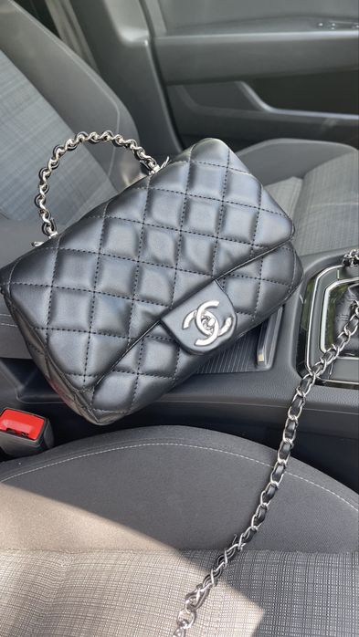 Черна чанта Chanel