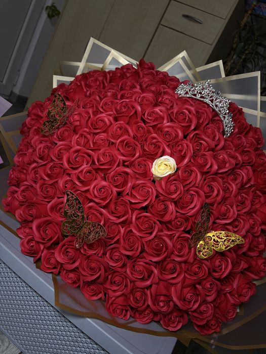 Buchete din flori de sapun