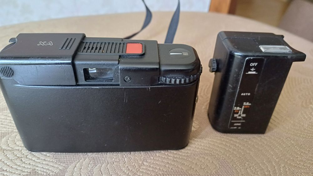 Olympus XA плёночная фотокамера