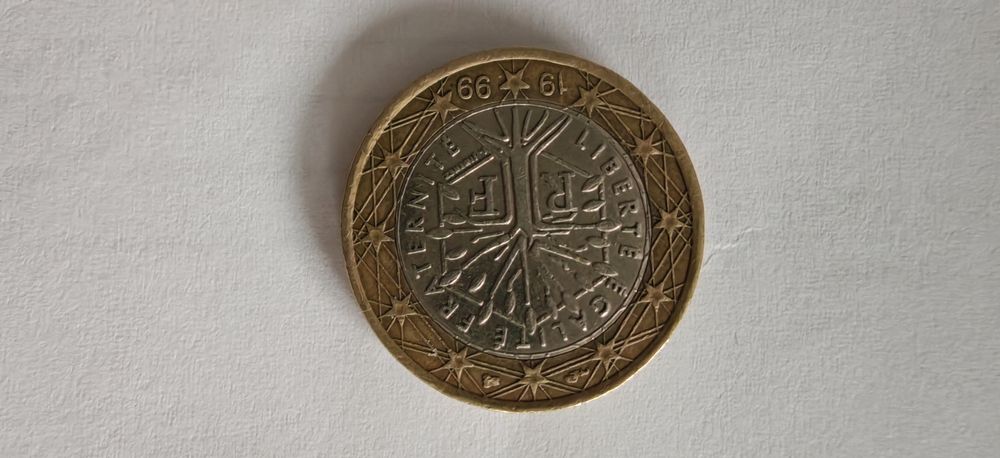 Moneda rara de 1 euro