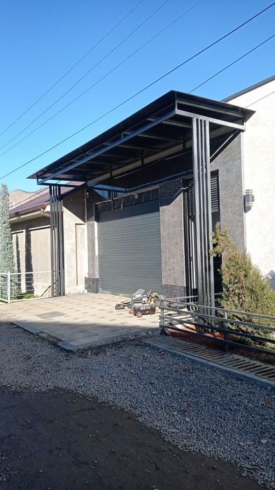 Навес том йопиш хизмати лестница  перила тапчан летний кухня га газ