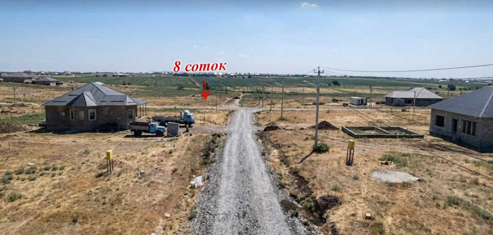 Участок Сатылады мкр Достық (Нұршуақ) Қайранкөл көшесі уч №297 - 8 сот