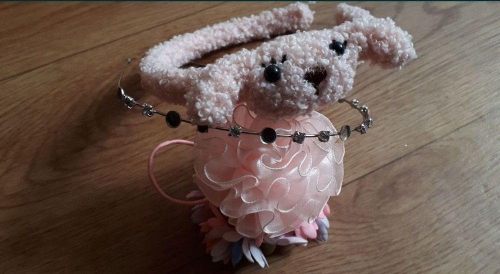 Ободки и резинки для волос на девочку