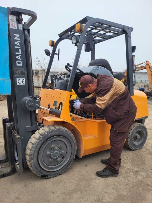 Ремонт кары (вилочный погрузчик)