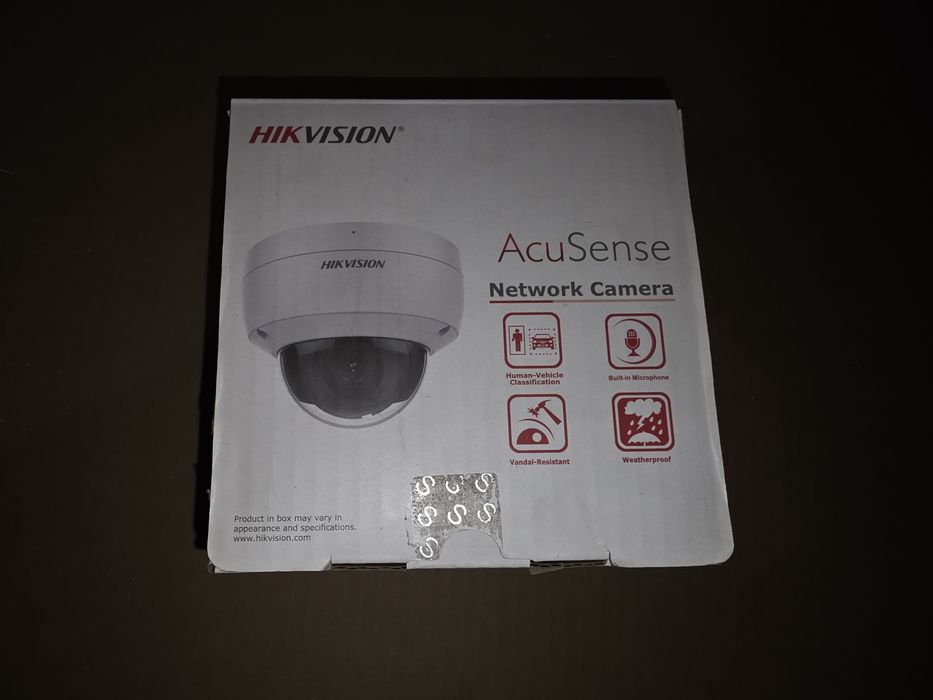 Camera supraveghere IP Dome Hikvision AcuSense DS-2CD2143G2-IU2, 4 MP, 2.8 mm,