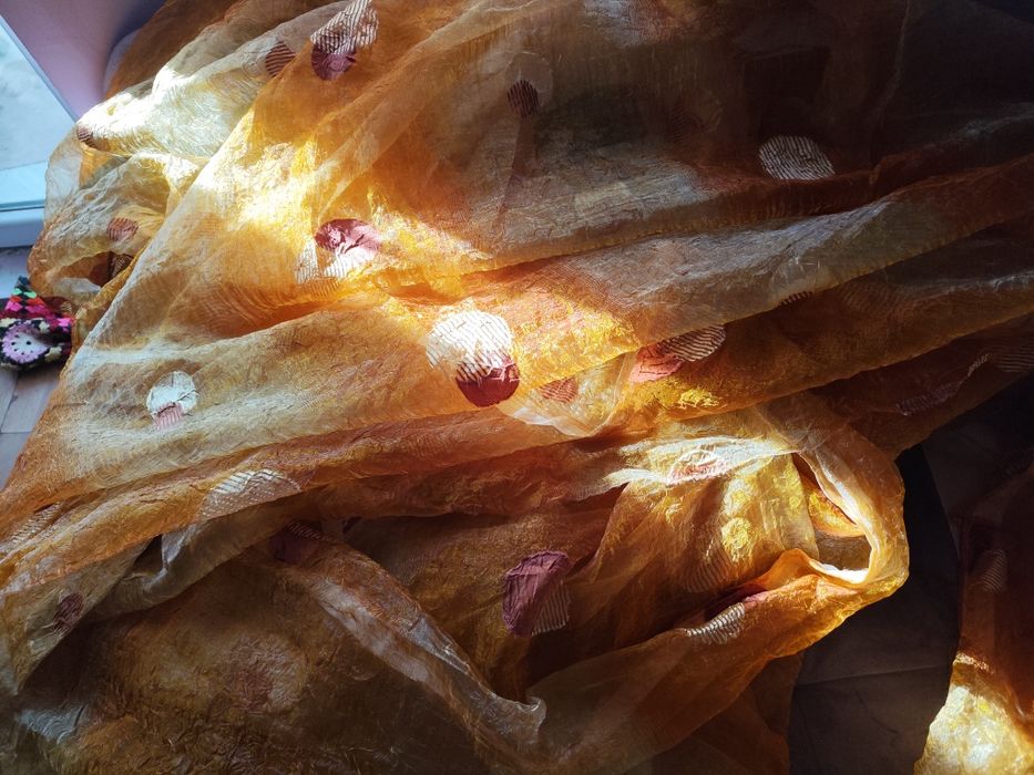 Перде от органза ,за хол дневна