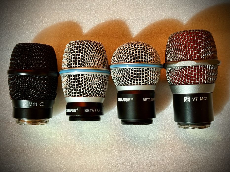 Микрофони глави (Shure и sE electronics)