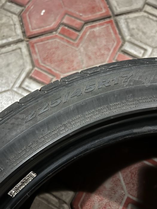 Продам комплект резины! 225/45/R17