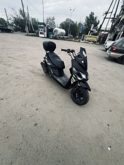 Самурай мопед.