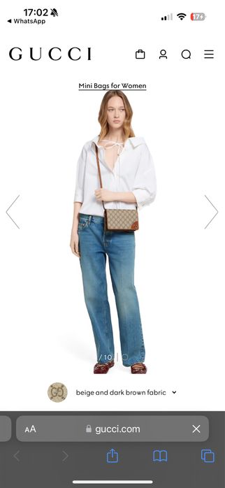 Оригинал сумка gucci