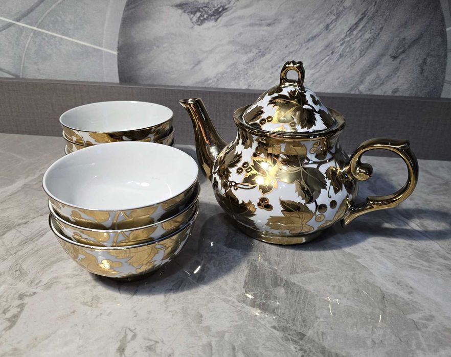 Сервиз чайный новый