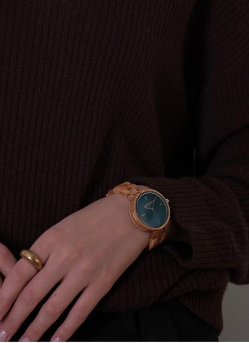 Часы ecowatch дерево универсальные