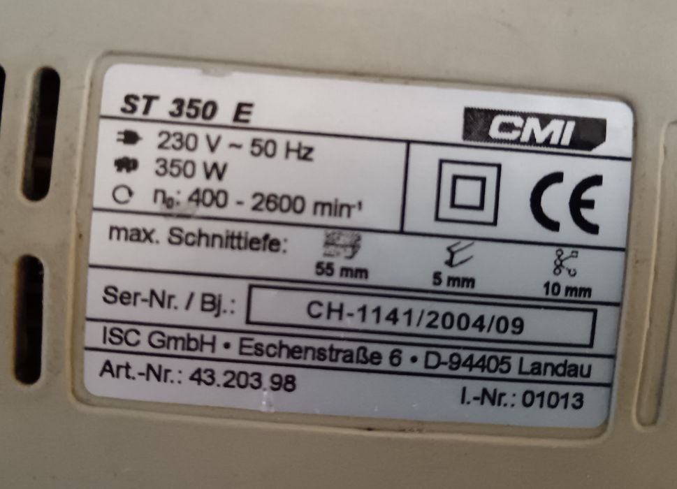 Șoricel, fierăstrău pendular, CMI, 350W