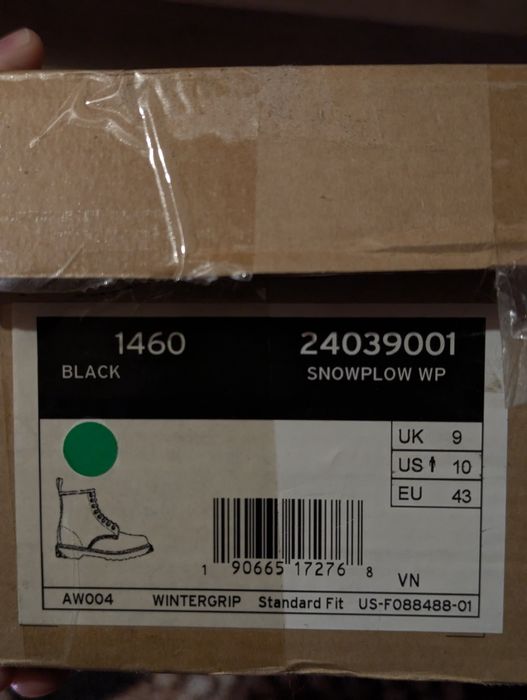 Ботинки Dr. Martens 1460 Wintergrip