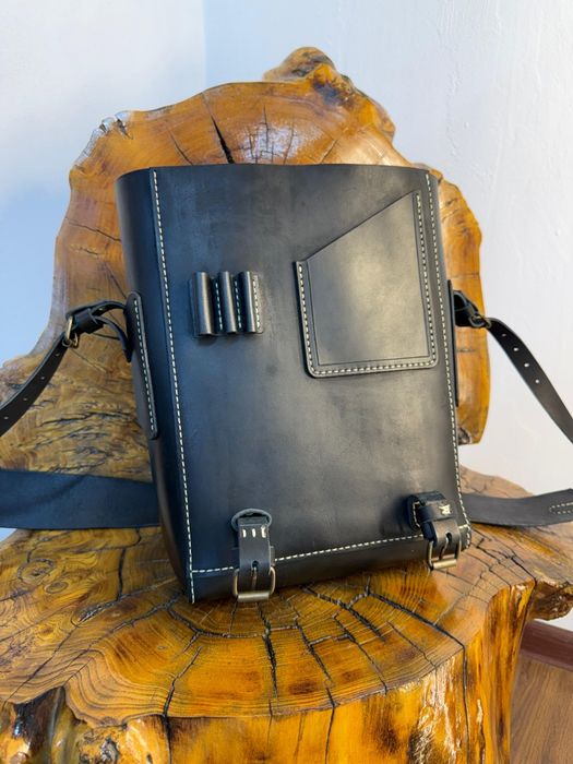 Кожаная сумка ручной работы