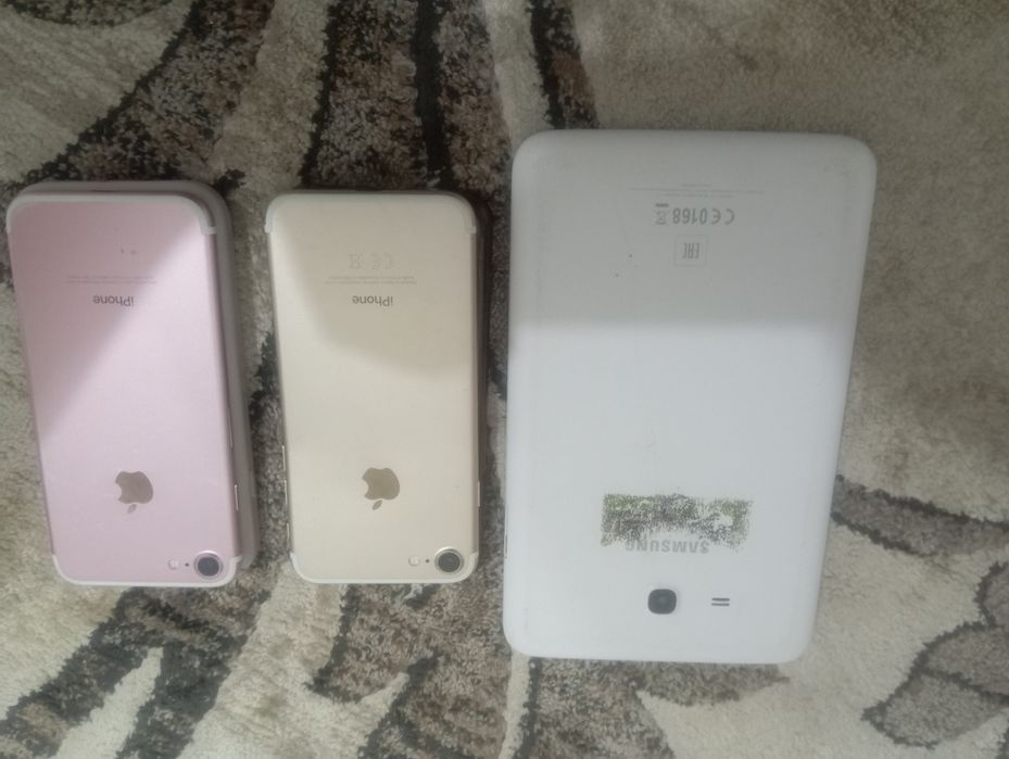 Редми 12 и планшет с айфонами 6 и 7