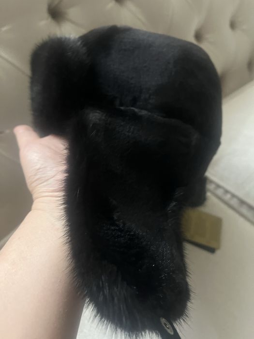 Продам шапку- ушанку из стриженной норки