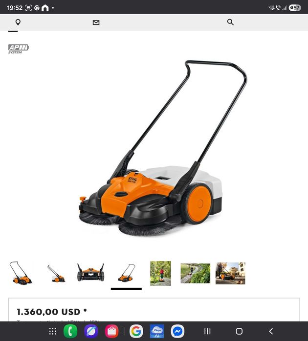 Matura stradala electrica Stihl