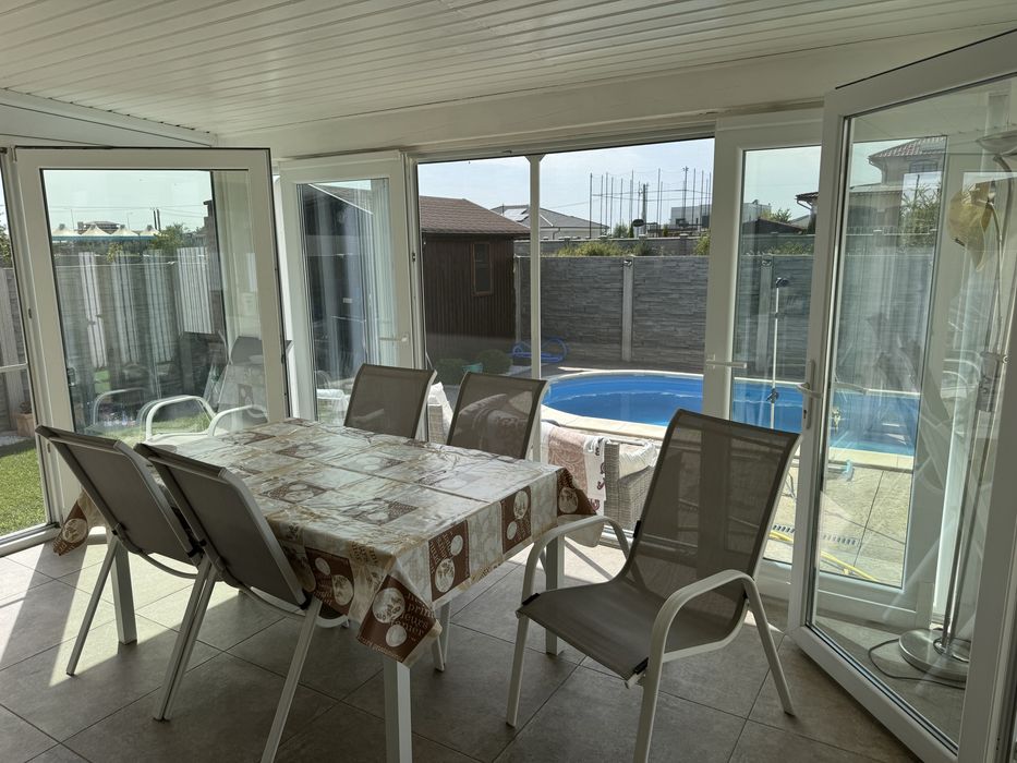 Proprietar Vand Duplex 110 mp utili, piscina, Mosnita Noua