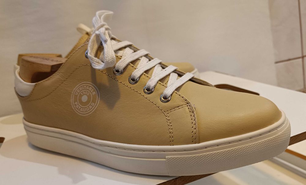 Pantofi sport casual 39 premium Pataugas NOI piele naturala moale