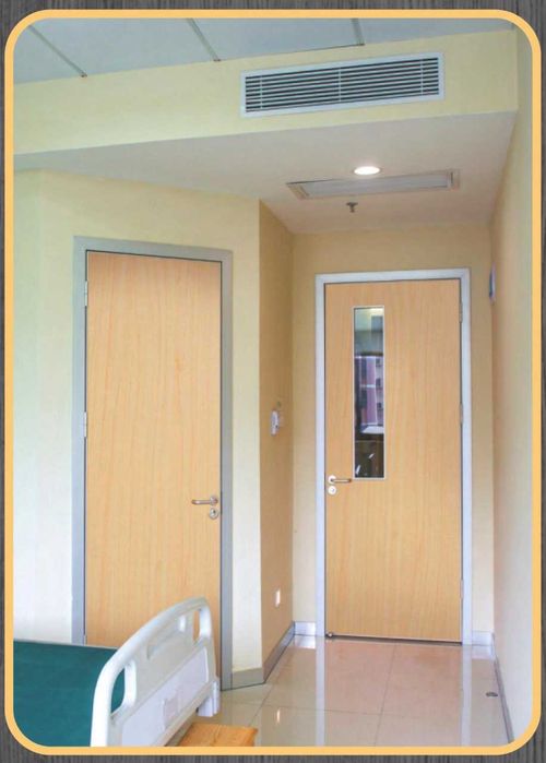 Медицинские двери HPL, Операционный эшиклар