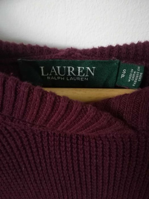 Pulover Ralph lauren  Visiniu inchis S