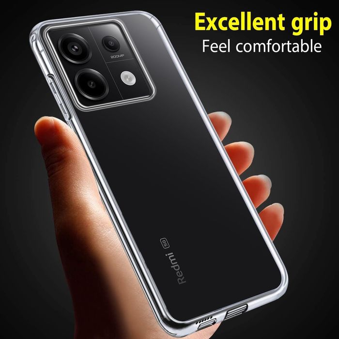 Прозрачен 360 Градуса Кейс за Xiaomi Poco X6 / X5 Pro / X4 / X3 / A1