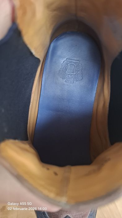 Ghete pentru barbati  din piele Melvin&Hamilton