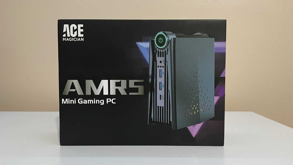 Ace Magic Mini Gaming PC NOU! AMD Ryzen 5 5600 / 16GB DDR4 dual channel / 512GB NVme / AMD Radeon Graphics / RGB / WI-fi6 / Windows 11
