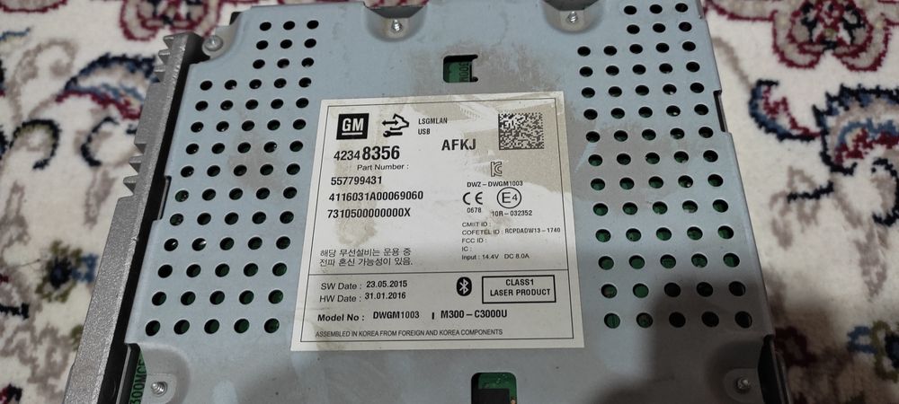 Авто магнитофон на Спарк