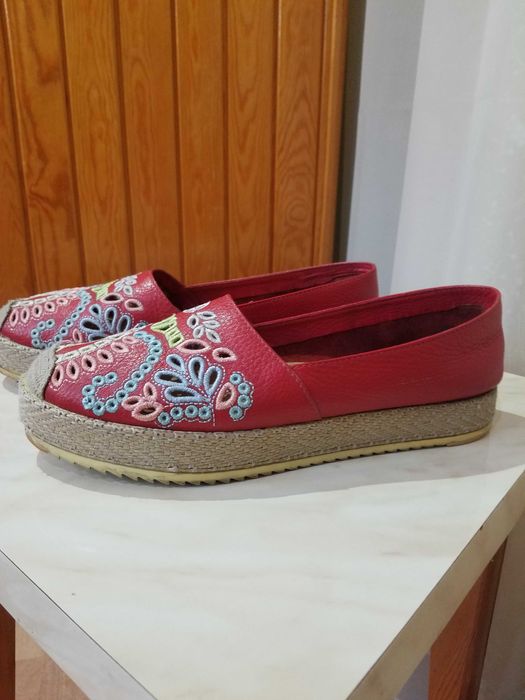 Туфли - Мокасины  из натуральной кожи. Размер 40.