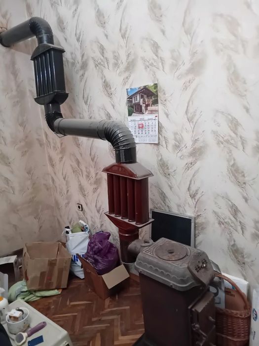 Печка на дърва в конплкт